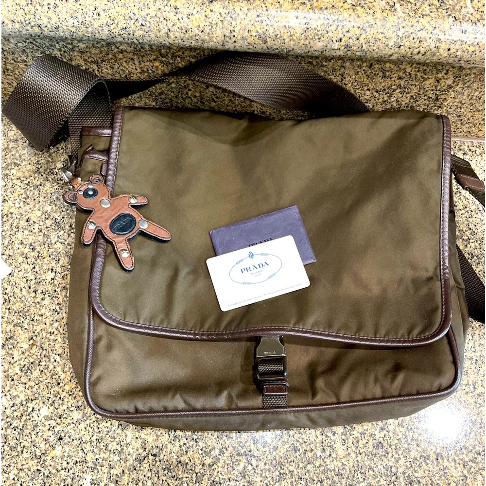 Prada crossbody messenger